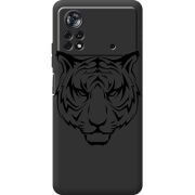 Черный чехол BoxFace Poco X4 Pro 5G Tiger