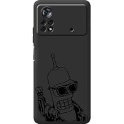 Черный чехол BoxFace Poco X4 Pro 5G 