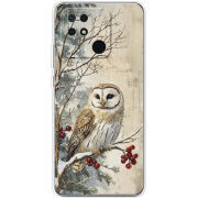 Чехол BoxFace Xiaomi Redmi 10C Christmas Owl