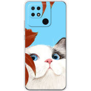 Чехол BoxFace Xiaomi Redmi 10C Wondering Cat