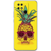 Чехол BoxFace Xiaomi Redmi 10C Pineapple Skull