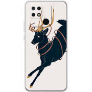 Чехол BoxFace Xiaomi Redmi 10C Black Deer