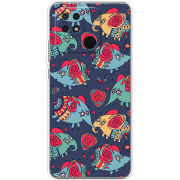 Чехол BoxFace Xiaomi Redmi 10C Flying Elephants