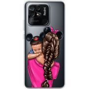 Прозрачный чехол BoxFace Xiaomi Redmi 10C Mouse Mommy