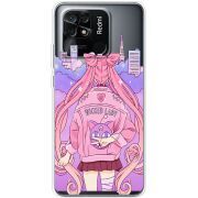 Прозрачный чехол BoxFace Xiaomi Redmi 10C Wiked Lady
