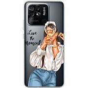Прозрачный чехол BoxFace Xiaomi Redmi 10C Live The Moment