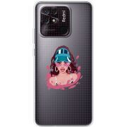 Прозрачный чехол BoxFace Xiaomi Redmi 10C Selena Gomez