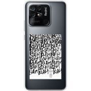 Прозрачный чехол BoxFace Xiaomi Redmi 10C Blah Blah