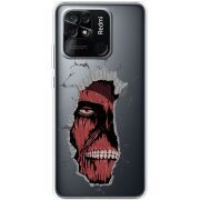 Прозрачный чехол BoxFace Xiaomi Redmi 10C Нападение Титана