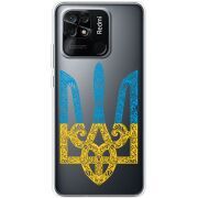 Прозрачный чехол BoxFace Xiaomi Redmi 10C Gold Trident