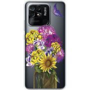 Прозрачный чехол BoxFace Xiaomi Redmi 10C My Bouquet