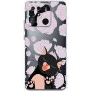 Прозрачный чехол BoxFace Xiaomi Redmi 10C Meow