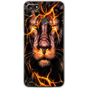 Чехол BoxFace Realme C21Y Fire Lion