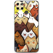 Чехол BoxFace Realme C21Y Sleepy Cats