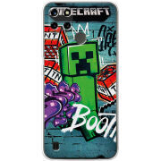 Чехол BoxFace Realme C21Y Minecraft Graffiti
