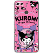 Чехол BoxFace Realme C21Y День народження Kuromi