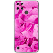 Чехол BoxFace Realme C21Y Pink Flowers