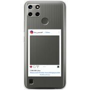 Прозрачный чехол BoxFace Realme C21Y Insta
