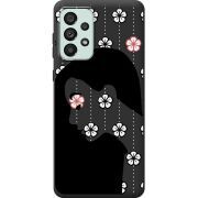 Черный чехол BoxFace Samsung Galaxy A33 5G (A336) Flower Hair