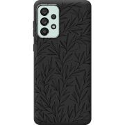 Черный чехол BoxFace Samsung Galaxy A33 5G (A336) Leaves