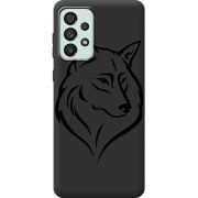 Черный чехол BoxFace Samsung Galaxy A33 5G (A336) Wolf