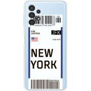 Прозрачный чехол BoxFace Samsung Galaxy A13 4G (A135) Ticket New York