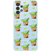 Прозрачный чехол BoxFace Samsung Galaxy A13 4G (A135) Pattern Baby Yoda