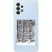 Прозрачный чехол BoxFace Samsung Galaxy A13 4G (A135) Blah Blah