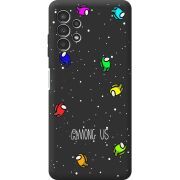 Черный чехол BoxFace Samsung Galaxy A13 4G (A135) Among Us Invisible