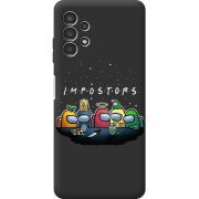 Черный чехол BoxFace Samsung Galaxy A13 4G (A135) Among Us Impostors