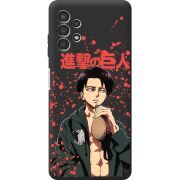 Черный чехол BoxFace Samsung Galaxy A13 4G (A135) Атака Титанов Леви