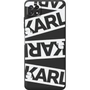 Черный чехол BoxFace Samsung Galaxy A22 5G (A226) White Karl
