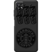 Черный чехол BoxFace Samsung Galaxy A22 5G (A226) Black Coffee