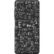 Черный чехол BoxFace Samsung Galaxy A22 5G (A226) E=mc2