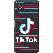 Черный чехол BoxFace Samsung Galaxy A22 5G (A226) Tik Tok