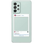 Прозрачный чехол BoxFace Samsung Galaxy A73 (A736) Insta