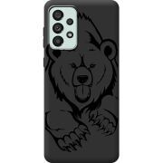 Черный чехол BoxFace Samsung Galaxy A73 5G (A736) Grizzly Bear