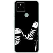 Чехол Uprint Google Pixel 5 Black Sneakers
