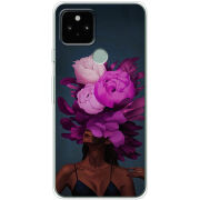 Чехол Uprint Google Pixel 5 Exquisite Purple Flowers