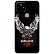 Чехол Uprint Google Pixel 5 Harley Davidson and eagle
