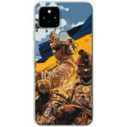 Чехол Uprint Google Pixel 5 Воїни ЗСУ