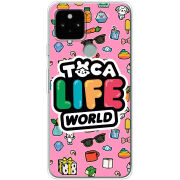 Чехол Uprint Google Pixel 5 Toca Boca Life World