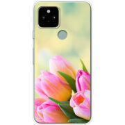 Чехол Uprint Google Pixel 5 Bouquet of Tulips