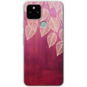 Чехол Uprint Google Pixel 5 Gold Leaves