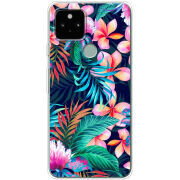 Чехол Uprint Google Pixel 5 flowers in the tropics