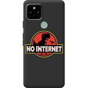 Черный чехол BoxFace Google Pixel 5 No Internet