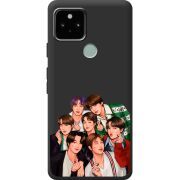 Черный чехол BoxFace Google Pixel 5 BTS
