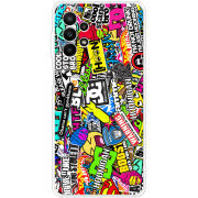 Чехол BoxFace Samsung Galaxy A23 (A235) Multicolored Inscriptions