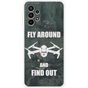 Чехол BoxFace Samsung Galaxy A23 (A235) Дрон Fly Around