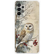 Чехол BoxFace Samsung Galaxy A23 (A235) Christmas Owl